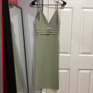 Olive Green Dress